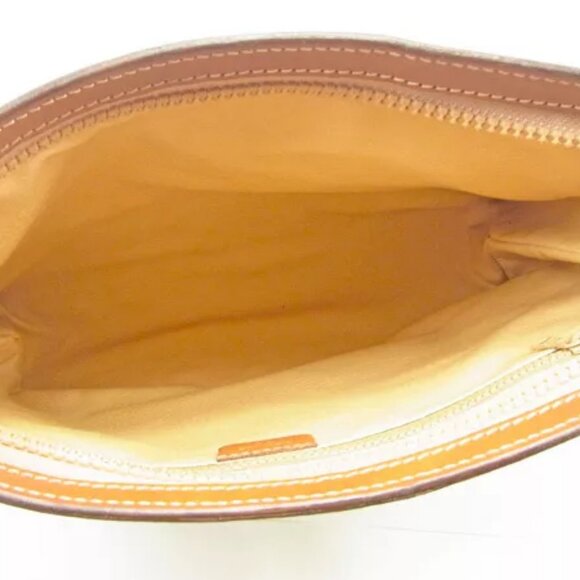 Celine Clutch bag Macadam Brown Woman unisex Authentic - Picture 6 of 6